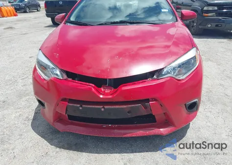 2016 Toyota Corolla Le from USA, damaged, VIN 2T1BURHEXGC648592